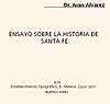 Ensayo sobre la historia de Santa Fe � Dr. Juan �lvarez